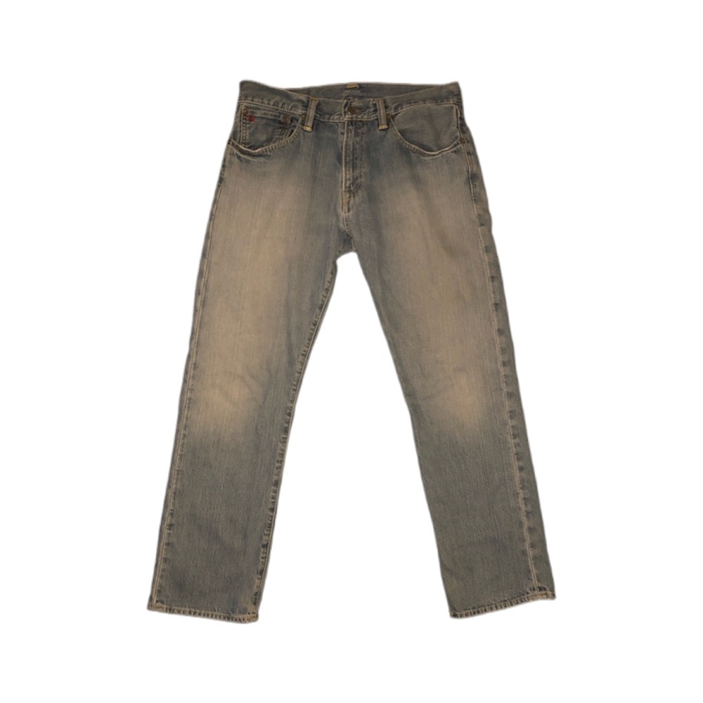 Blue jeans.